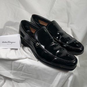 Salvatore Ferragamo - Men's Black Loafer Shoes